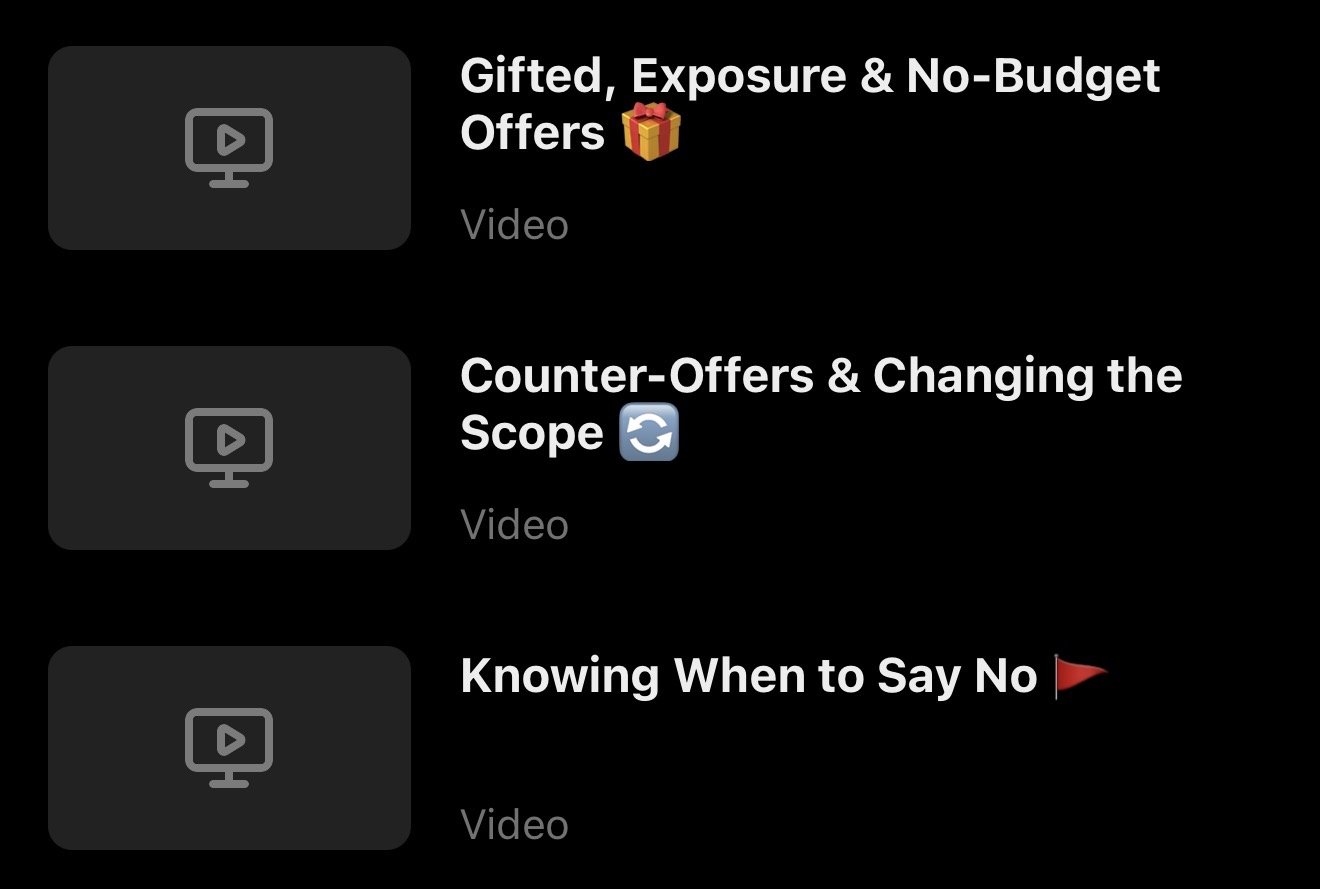 Vault lessons on gifted offers, counter-offers and knowing when to say no